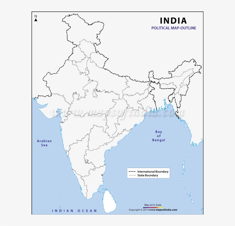 Outline Political Map Of India Outline Of India Polit Vrogue Co