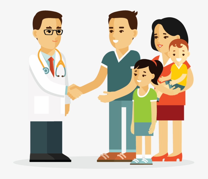 Live Healthy And Well Get Medicine Services - Family Practice Clip Art