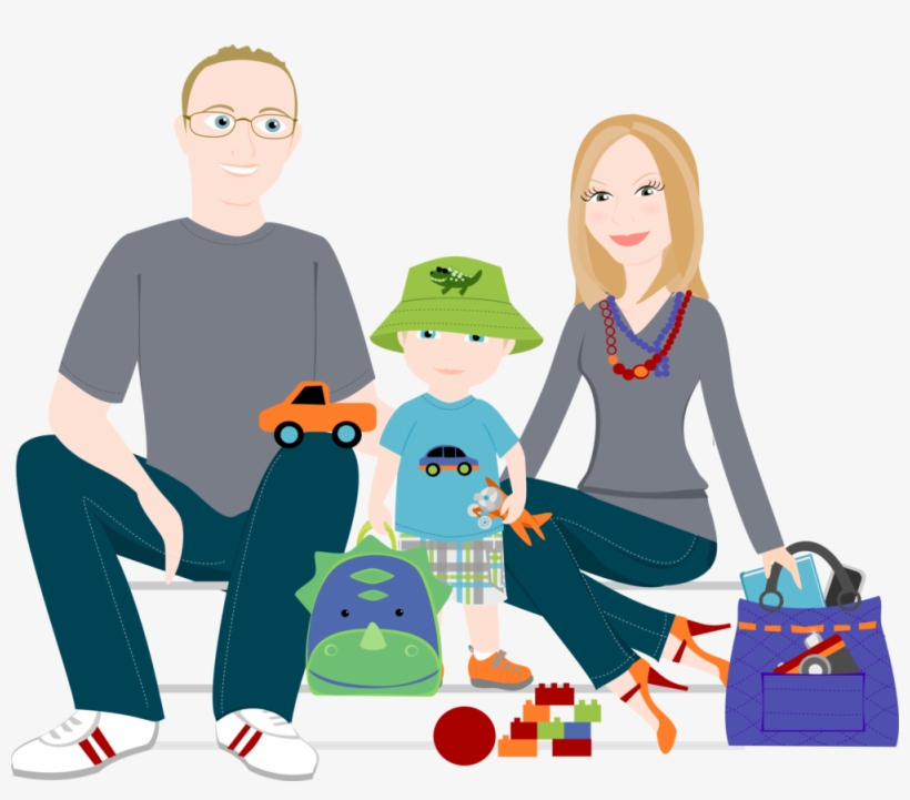 Png Transparent Download Drawing Images At Getdrawings - Cartoon Family Of 3, transparent png #1086