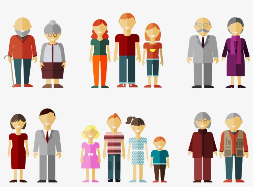 Family Tree Father Illustration - Family Vector Pack, transparent png #1202
