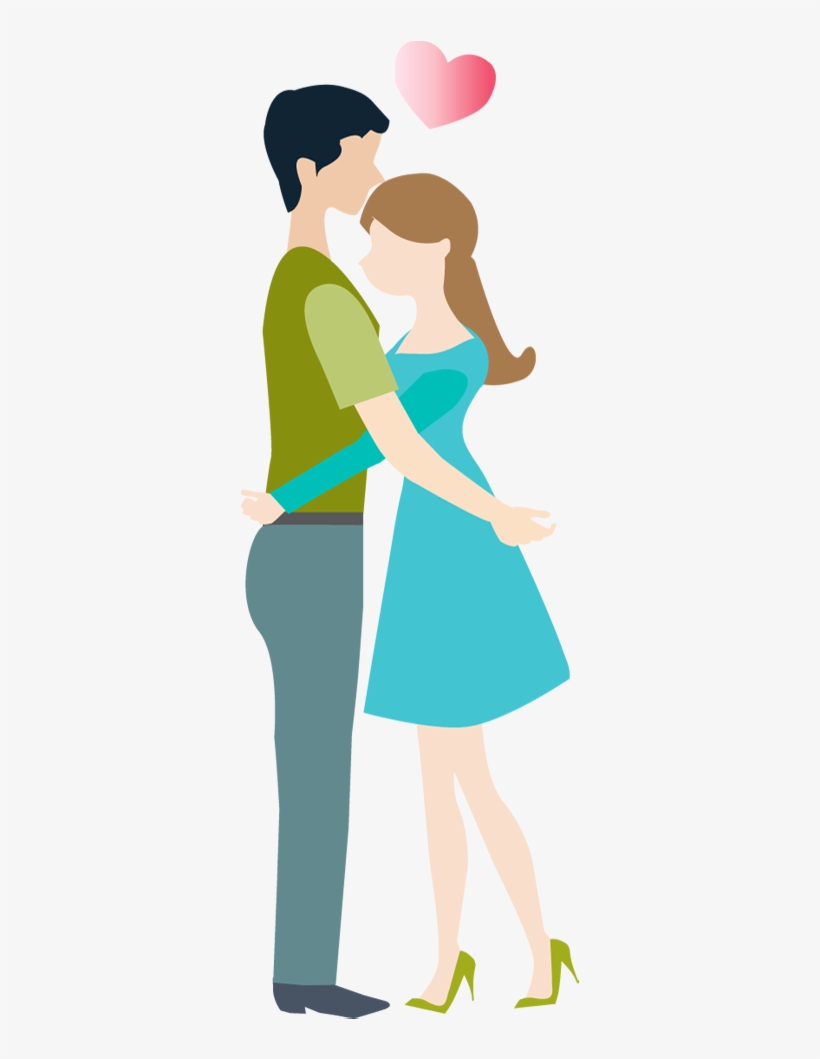 Cartoon Loving Couple Hug - Cartoon Couple Hug Png - Free Transparent PNG  Download - PNGkey