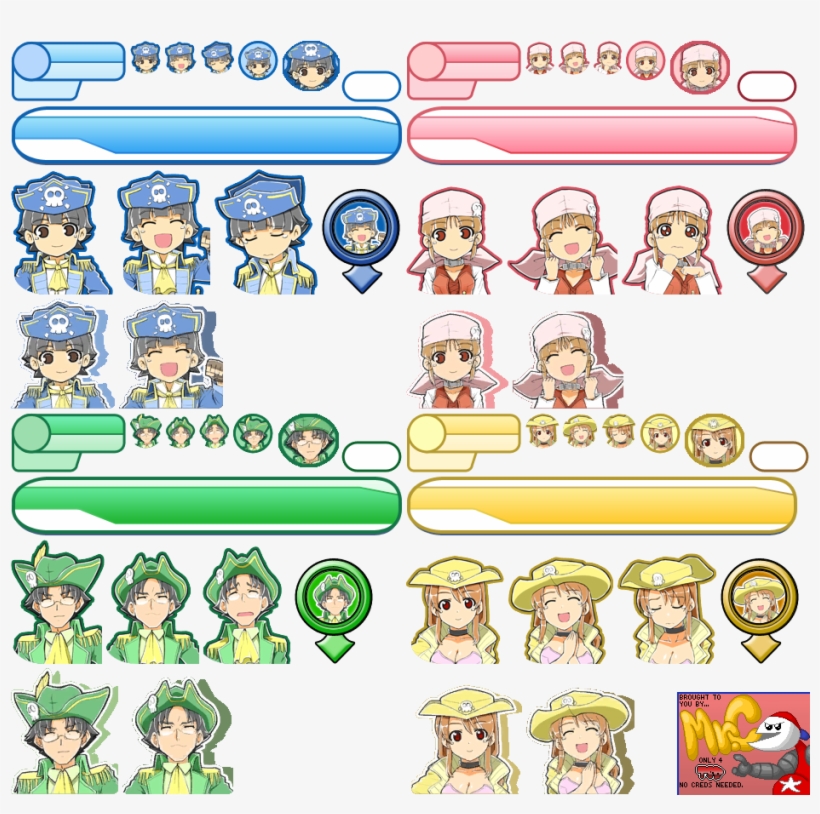 Wii Pirate Character Icons - Wii Family Pirate Party, transparent png #1235