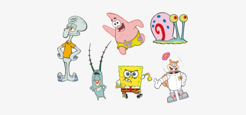 Spongebob Squarepants Cartoon Logo - Logo Patrick Spongebob, transparent png #1264