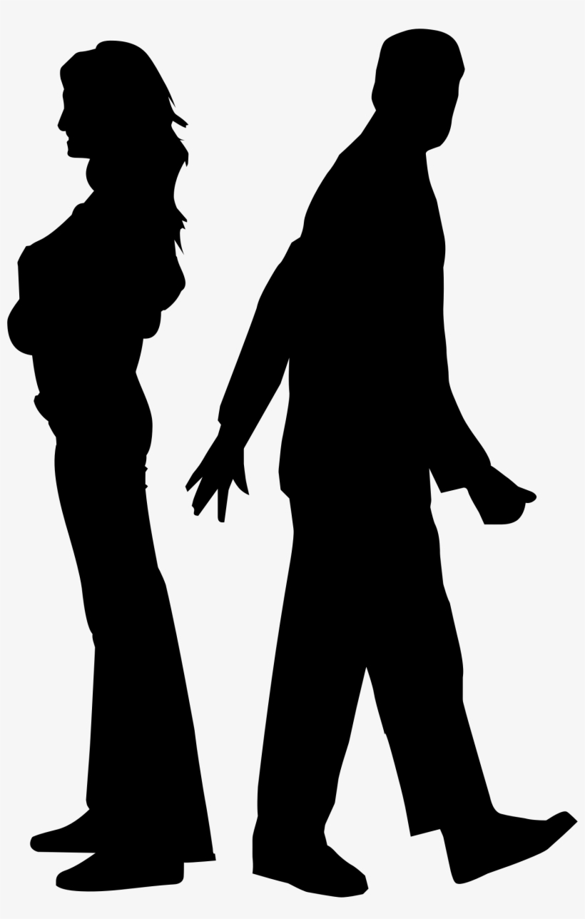 Black Couple Silhouette At Getdrawings Com Free - Do You Really Want Him Back? Ebook, transparent png #1290