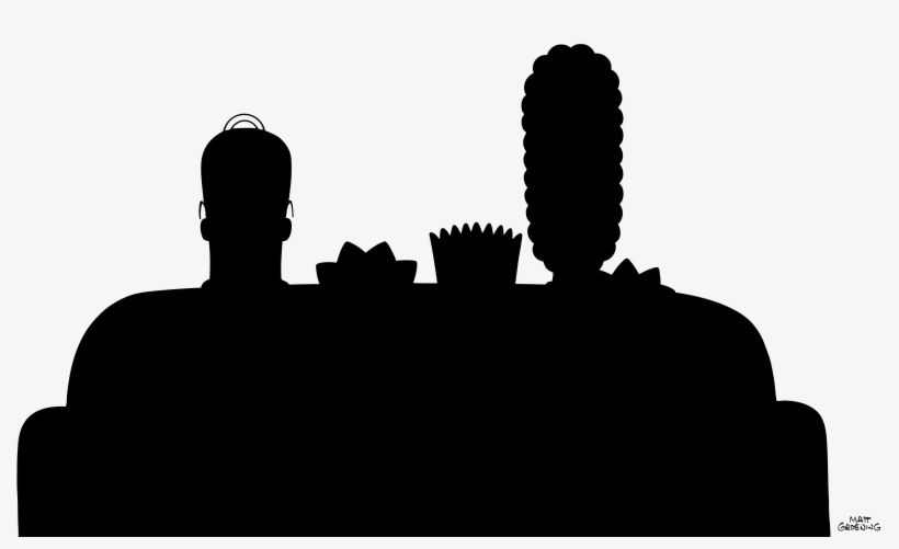 Simpsons Silhouette, transparent png #1421