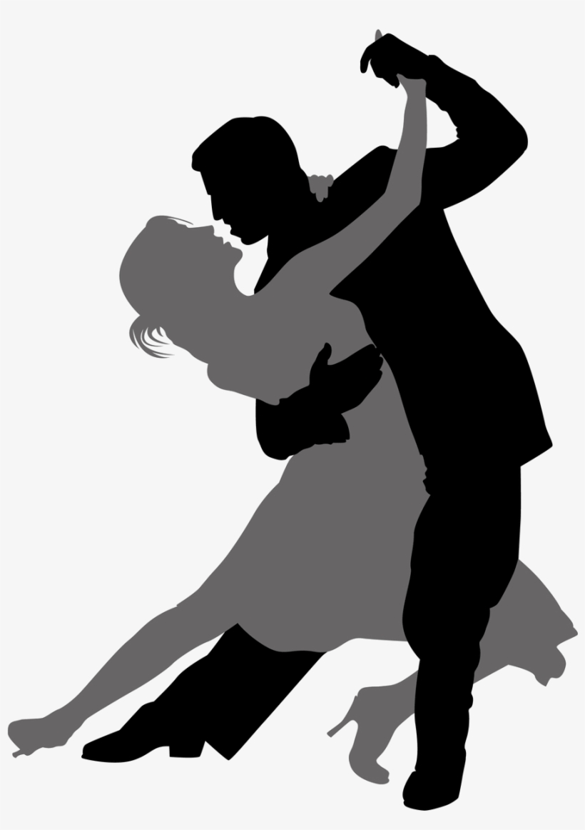 Cuba Silhouette At Getdrawings - Dancing Man And Woman, transparent png #1495