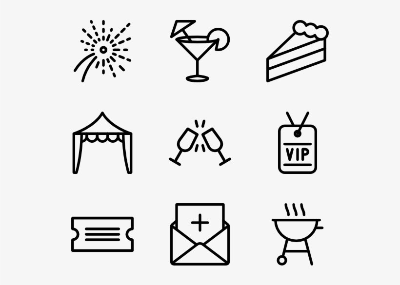 Party & Event 30 Icons - Manufacturing Icons, transparent png #1574