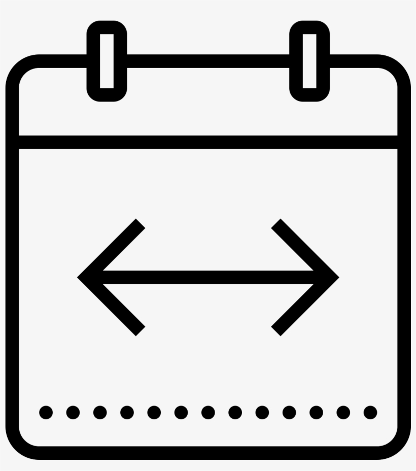 Sign, Technology, Area, Angle, Symbol, Rectangle, Black - Icono Png Calendario, transparent png #1685