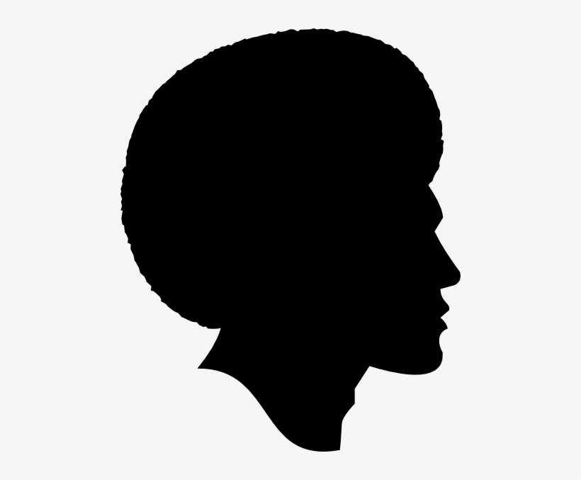 African American Family Silhouette - Black Woman Silhouette Png, transparent png #1689