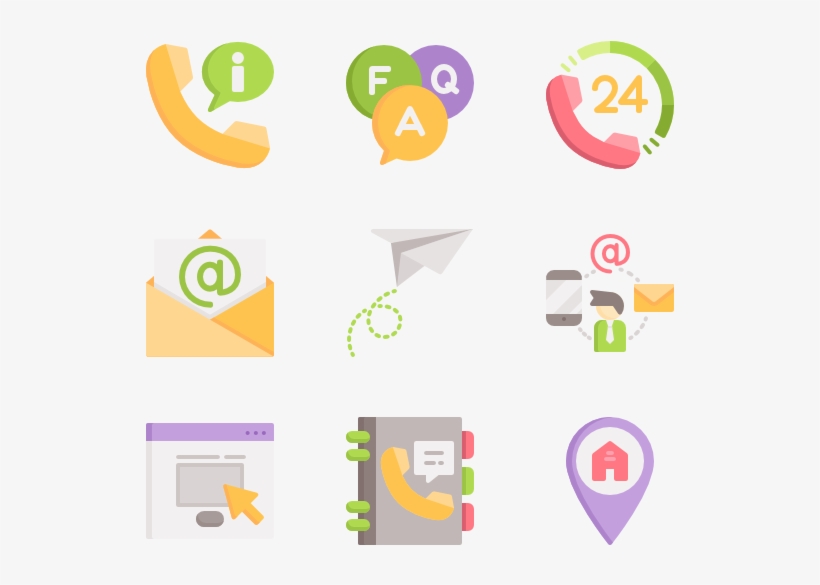 Contact Us 40 Icons, transparent png #171