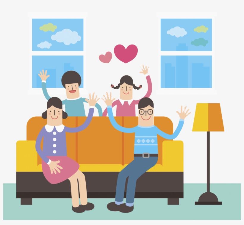 A Happy Family - Portable Network Graphics, transparent png #1766