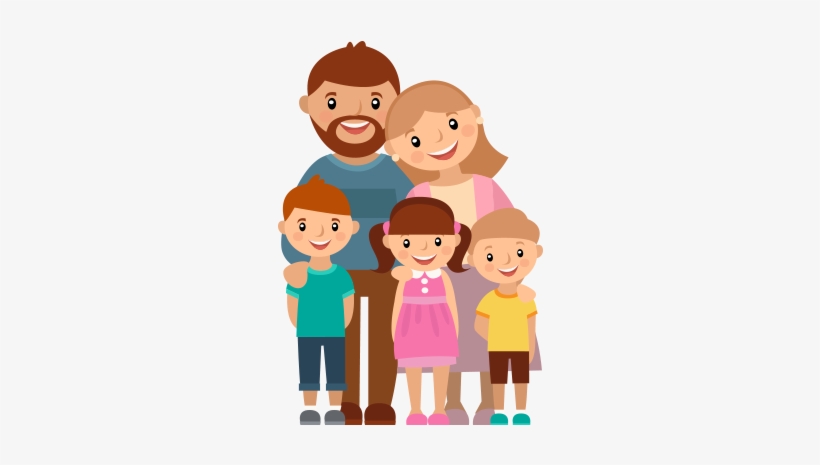 Free Icons Png - Happy Family Cartoon Png - Free Transparent PNG Download -  PNGkey