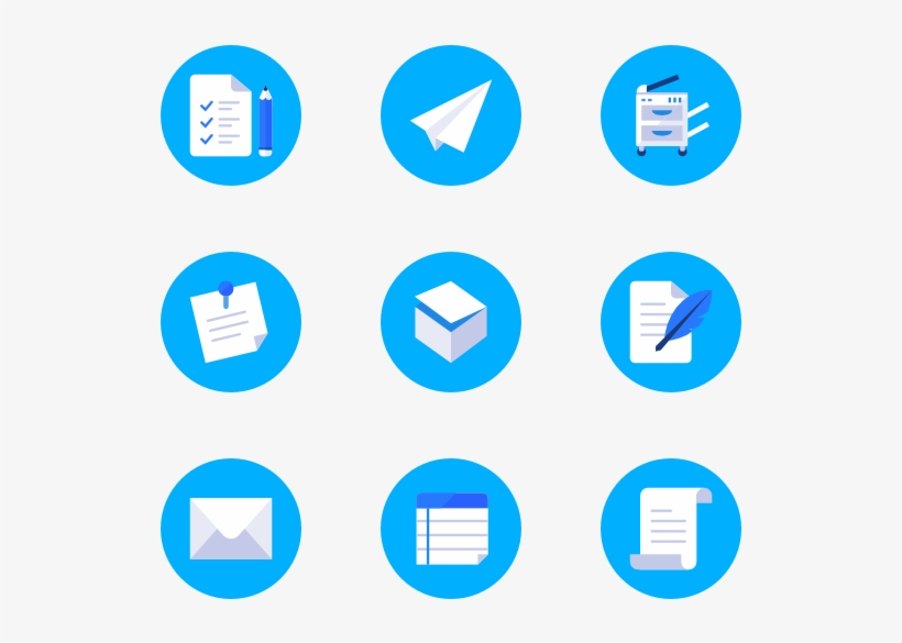 Essential Circle Family Vector Stock - Time Icon Png Blue, transparent png #1815