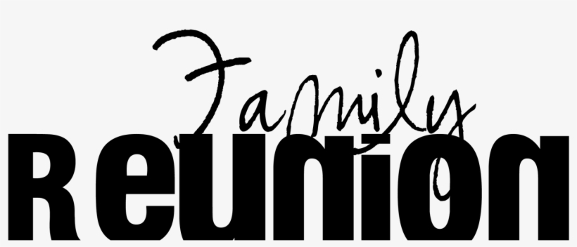 Word Clipart Family Reunion - We Are Family Family Reunion Png, transparent png #1845