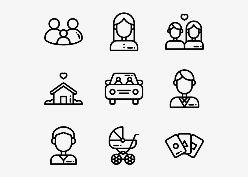 Family Life 50 Icons - Learning Icons, transparent png #1890