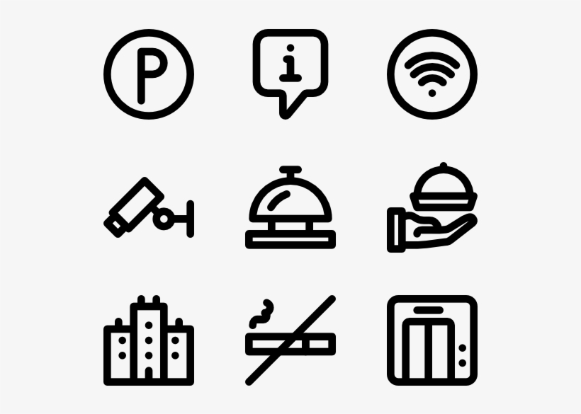 Hotel Services 90 Icons - Facilities Icon Png, transparent png #1914