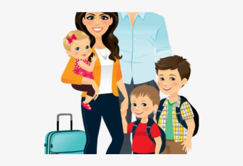 Airport Clipart Family Tour, transparent png #1943