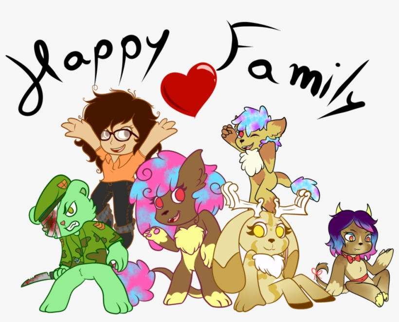 By Lasry On Deviantart - Happy Family Animation, transparent png #201