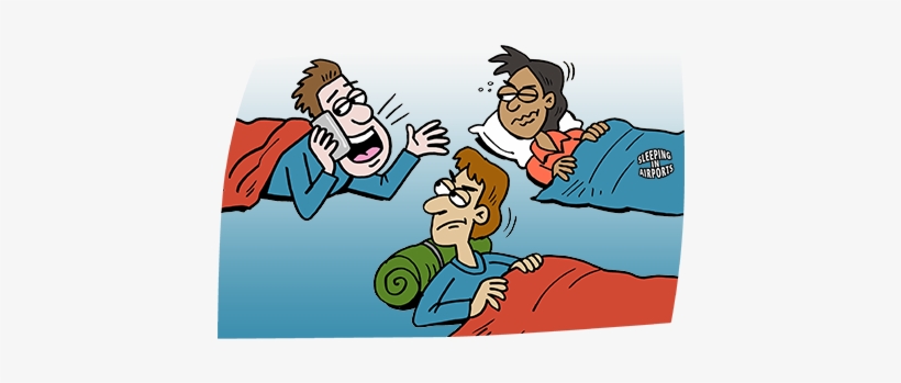 Airport Clipart Family Visit - เสียง ดัง รบกวน ผู้ อื่น, transparent png #2026