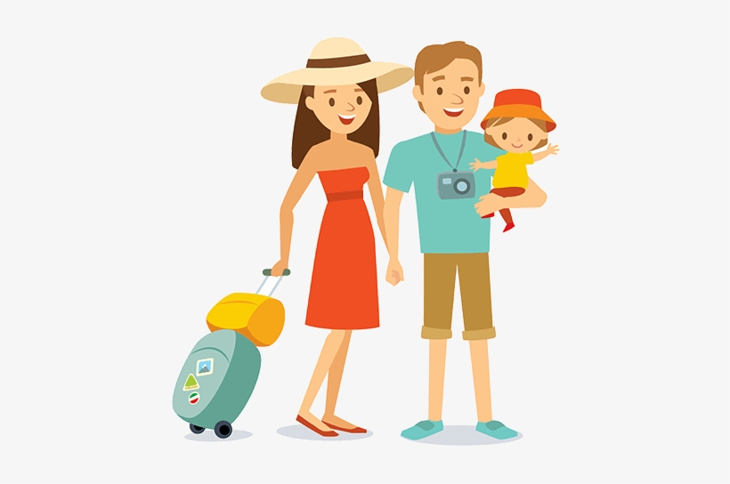 Family Travel Icon Png - Illustration, transparent png #2053