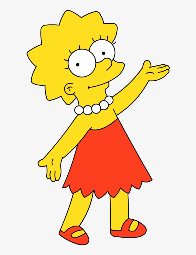 The Simpsons│ Los Simpson - Lisa Simpson Png, transparent png #2270