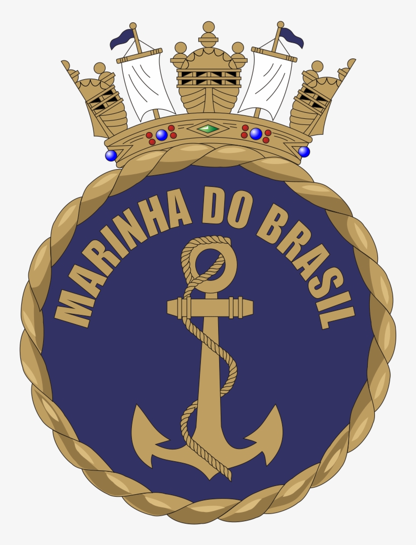 File Coat Of Arms - Marinha Do Brasil Simbolo, transparent png #2339