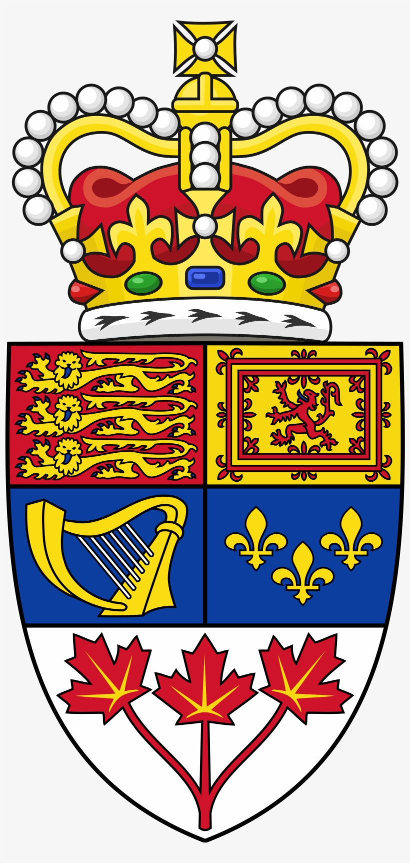 Open - Canadian Royal Shield, transparent png #2588
