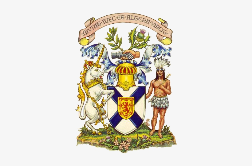 Nova Scotia Coat Of Arms- The Coat Of Arms Of The Province - Arms Of Nova Scotia, transparent png #2660