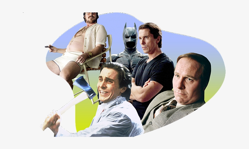 Eight Times Christian Bale Totally Transformed For - Christian Bale Signed 11x14 Photo Autograph American, transparent png #2734