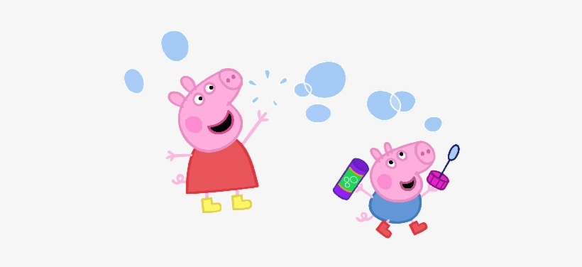 Peppa Pig Clipart All About - Peppa E George Png, transparent png #2758