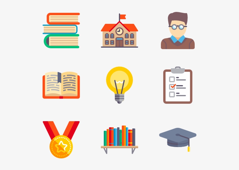 Education Elements - Education Icon Pack Png, transparent png #284