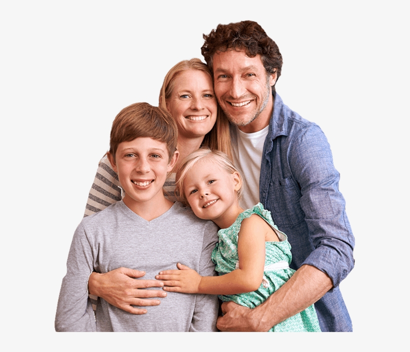 Our Preventive Dental Services Smiling Family Of Four - Partner Laura Lynn, transparent png #2878