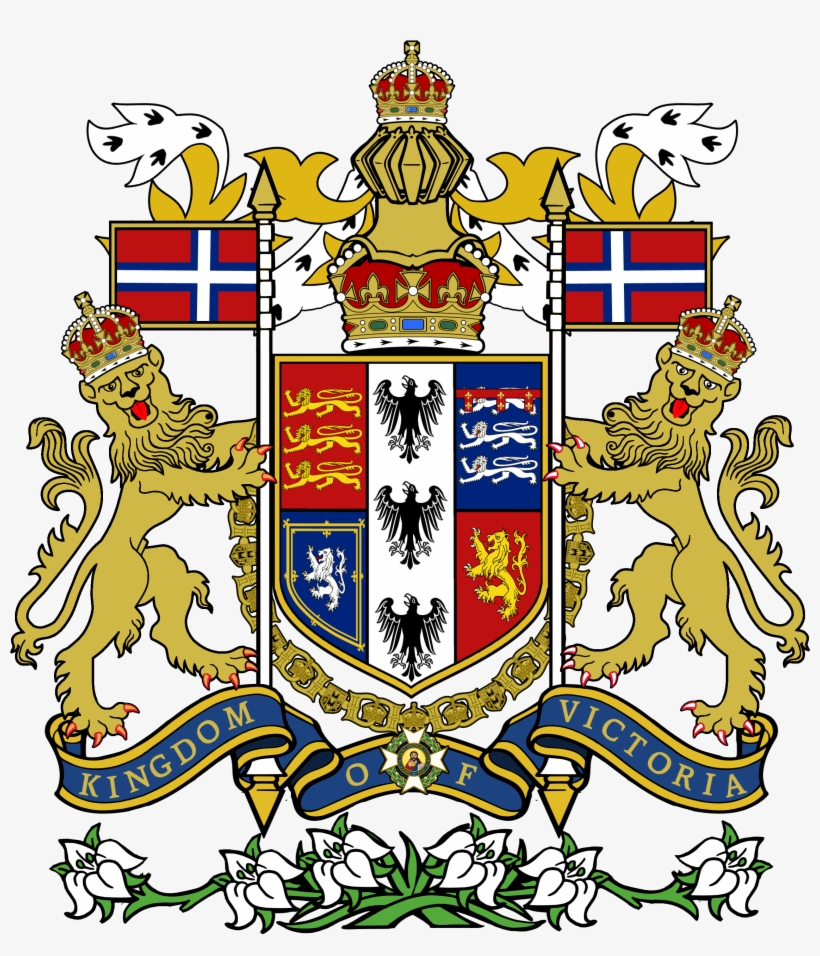 Royal Coat Of Arms Of The United Kingdom Crest Heraldry - Victoria State Coat Of Arms, transparent png #2881