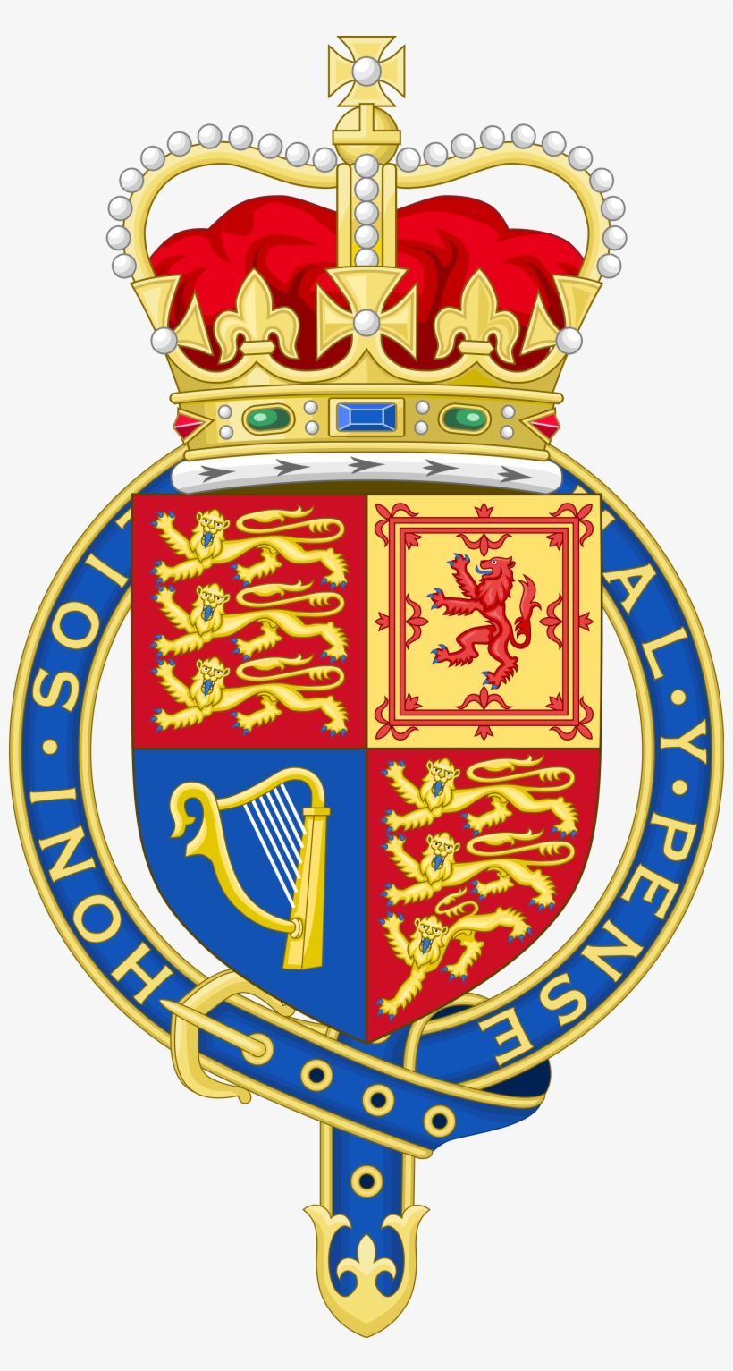 Royal Arms Of The United Kingdom - Crown Of United Kingdom, transparent png #2953