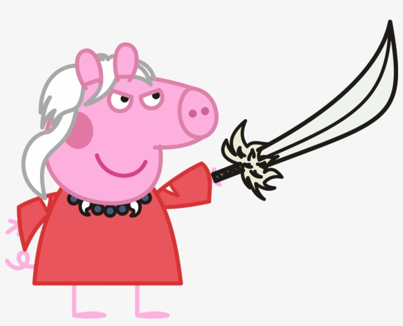 Peppa Pig As Inuyasha By Ncontreras207 - Peppa Pig Deviantart, transparent png #3070