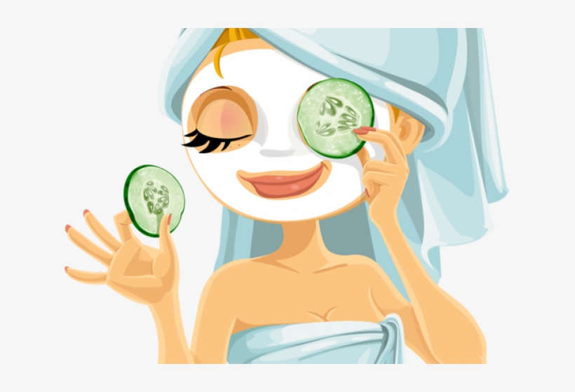 Spa Cartoon Cliparts - Spa Facial Clip Art, transparent png #3134