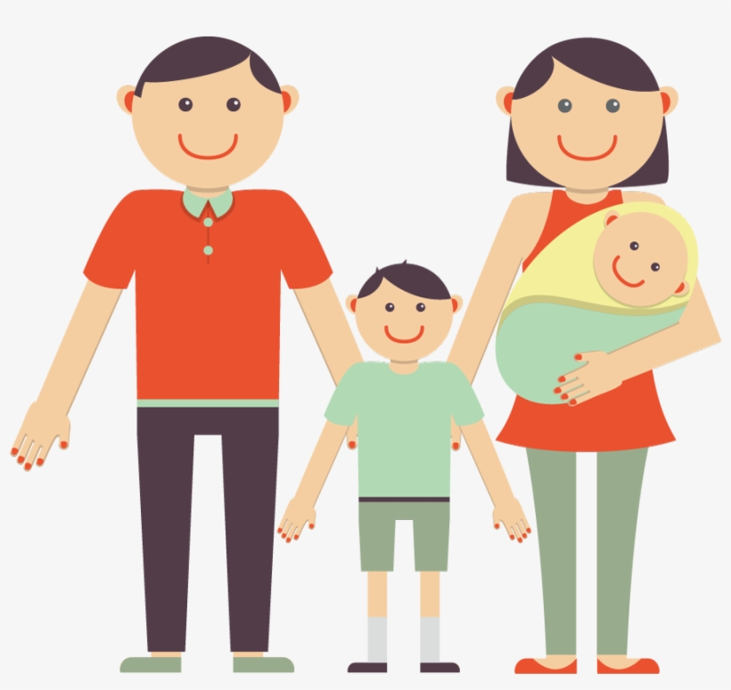 Euclidean Vector Happiness Clip Art - Семья Пнг, transparent png #3216