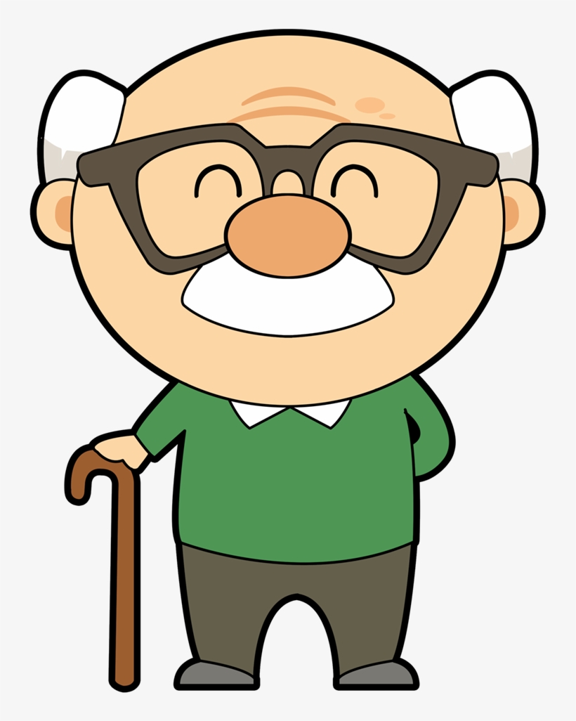 Happy Family Clipart At Getdrawings - Dibujos De Un Abuelo, transparent png #3243