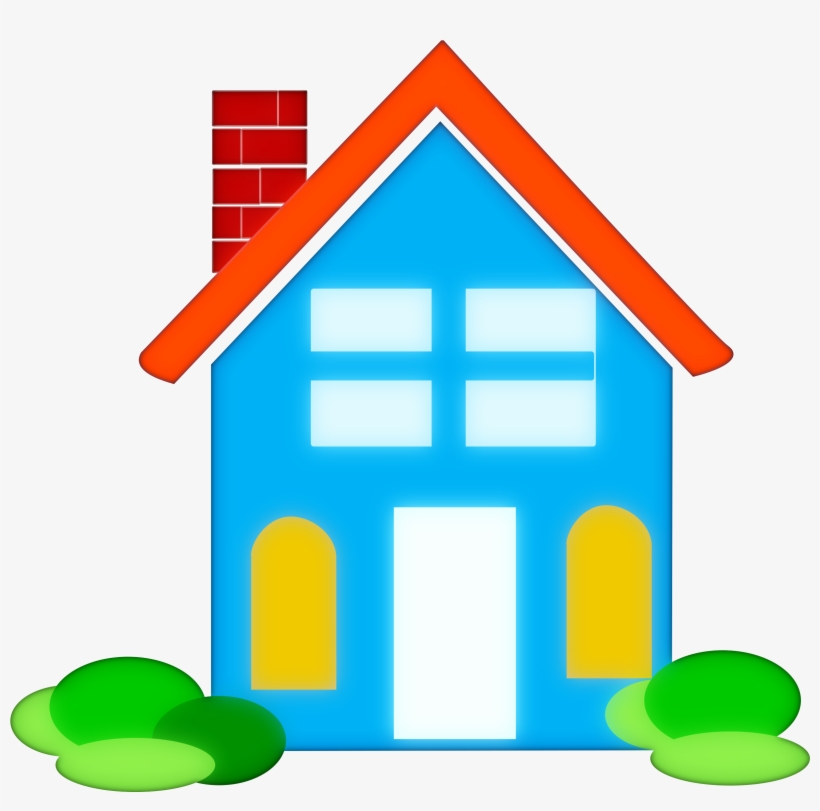 Free Clipart New House Family - Home Clipart, transparent png #3835