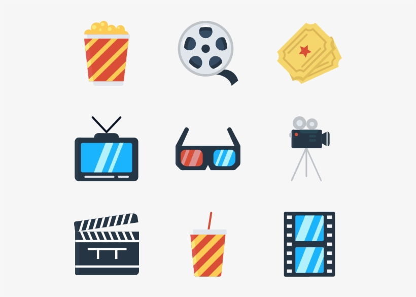 Cinema 16 Icons - Clapper Board Png, transparent png #386