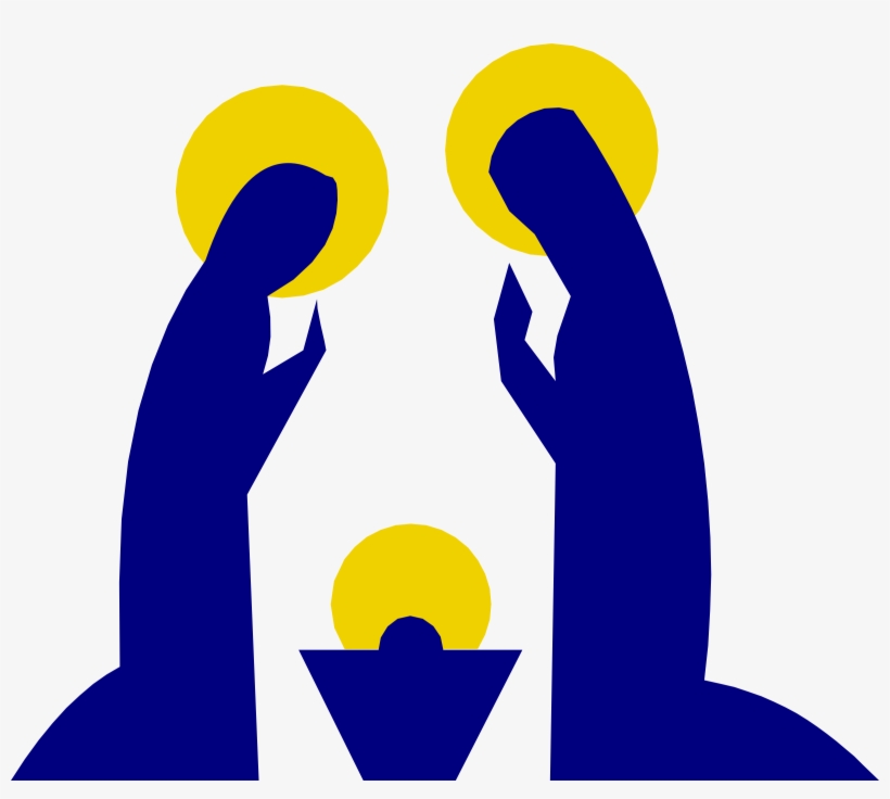 Christian Family Clipart 1, Buy Clip Art - Mary And Jesus Clipart, transparent png #3885