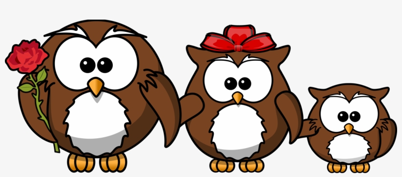 Happy Family Cliparts 26, Buy Clip Art - Cartoon Owl, transparent png #392