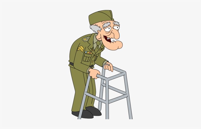 Fg Talk Herbert Veteran - Family Guy Herbert Veteran, transparent png #4027