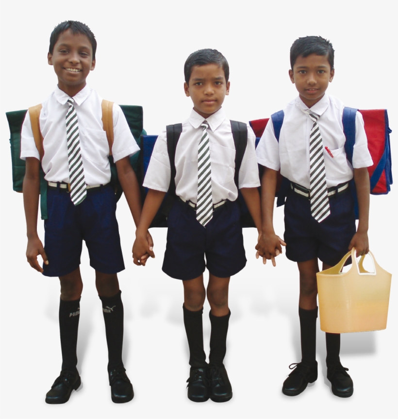 School - School Student On Unifrom Png, transparent png #4028