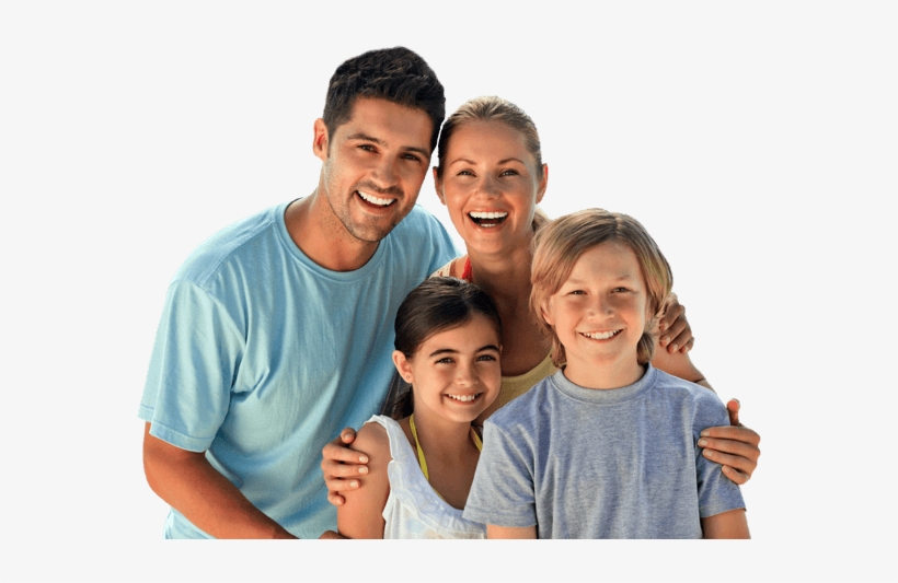 Dentistry For Families Ravenna - Smiling Family, transparent png #410