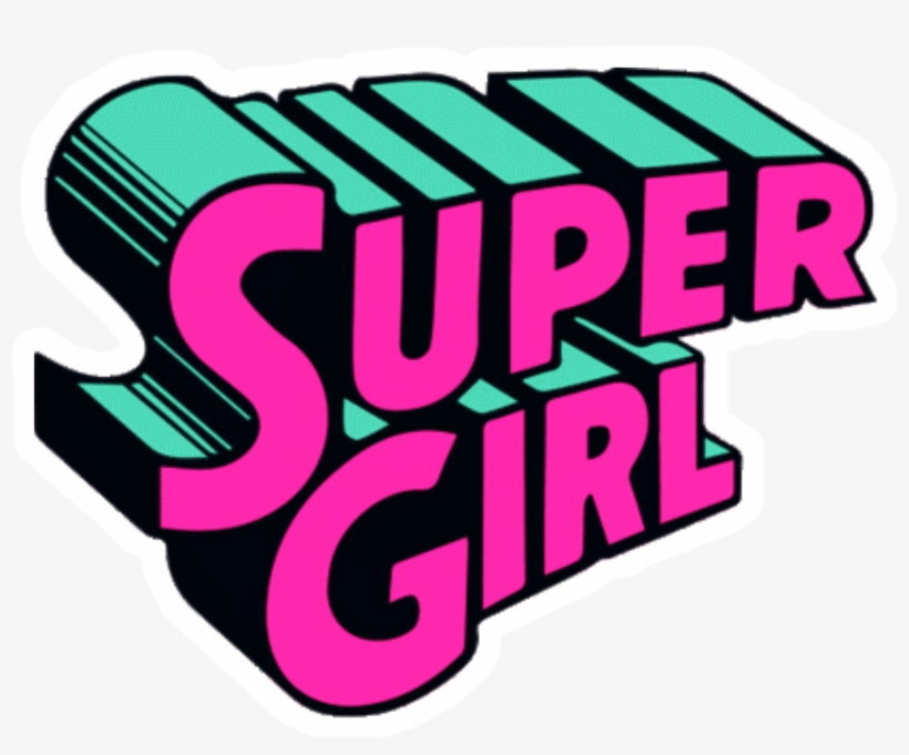 Art Edit Picsart Sticker Tumblr Png Supergirl 🌸💕🌺✨ - Superman: Serial [vhs] [vhs Tape] [1948], transparent png #4143