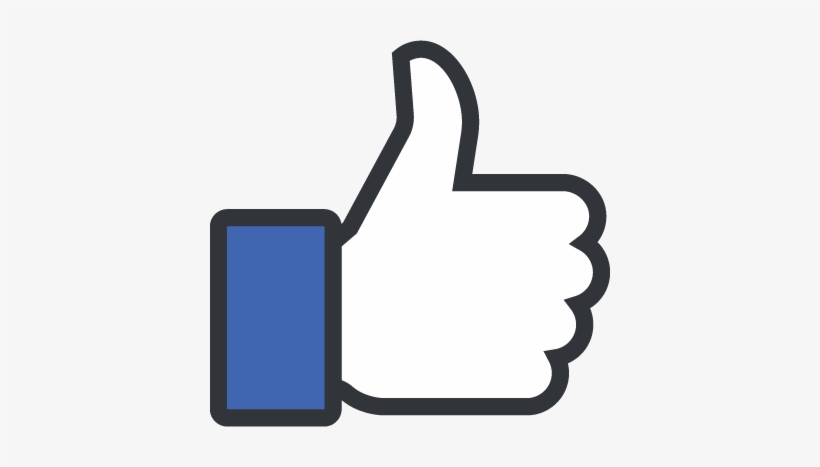 Icono Del Pulgar - Facebook Thumbs Up Emoji, transparent png #4198