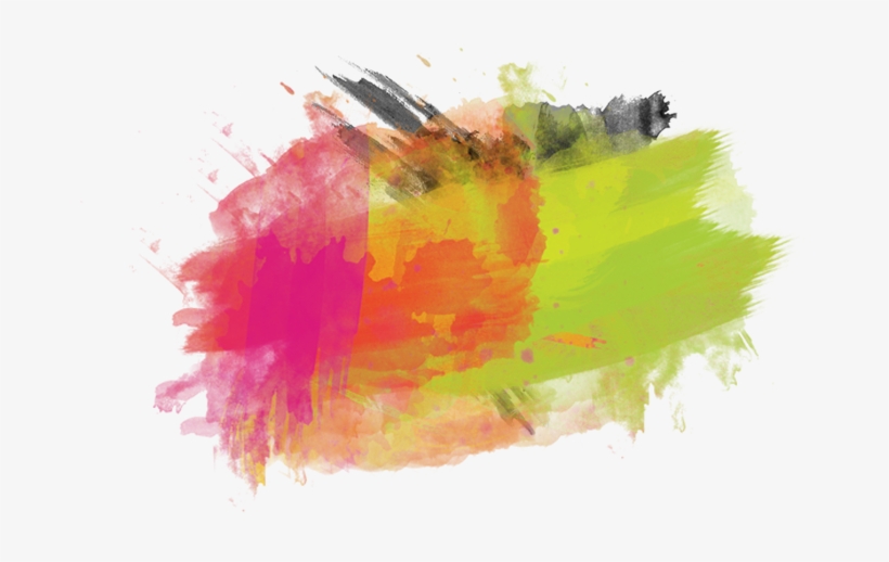 Watercolor Splashes Png - Paint Splash Png, transparent png #4279