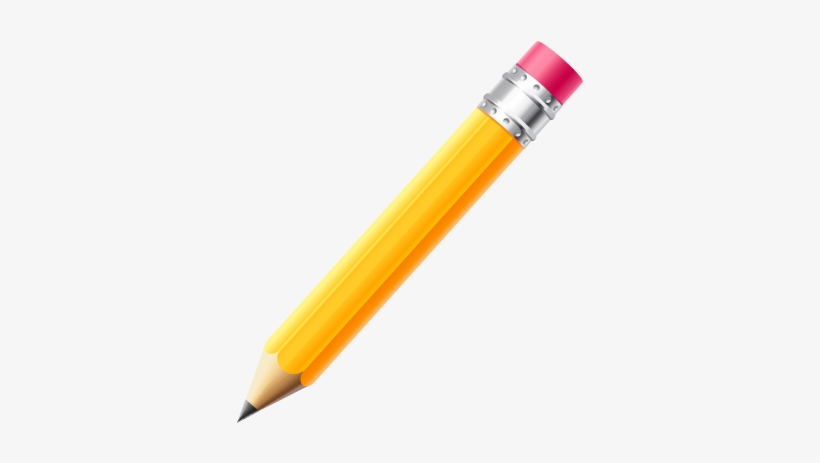 Yellow Pencil Transparent Png - Pencil, transparent png #4312