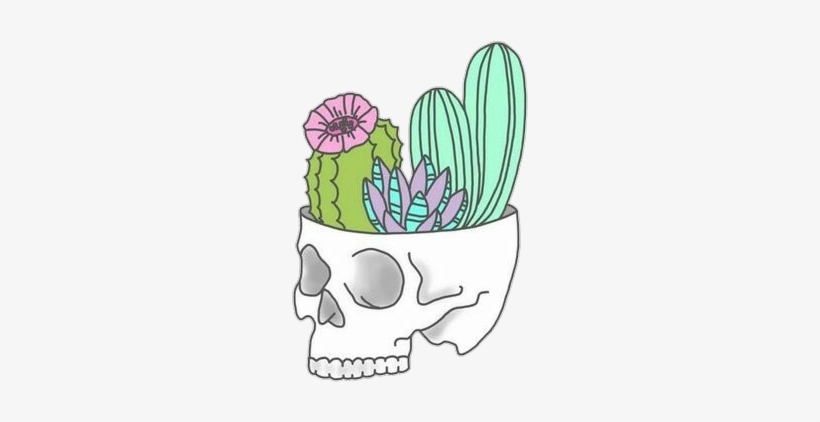 Tumblr Cactus Png - Stickers Tumblr Png Cactus, transparent png #4314